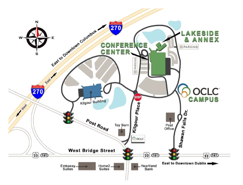 OCLC Campus Map